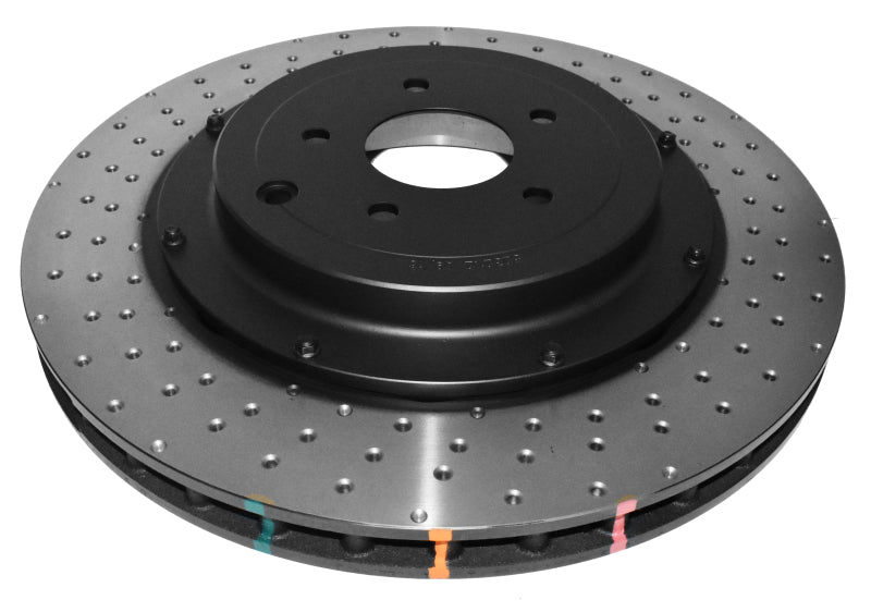 DBA 08-12 Nissan Pathfinder 5.6L Front 5000 Series Drilled Rotor Brake Rotors - 2 Piece DBA