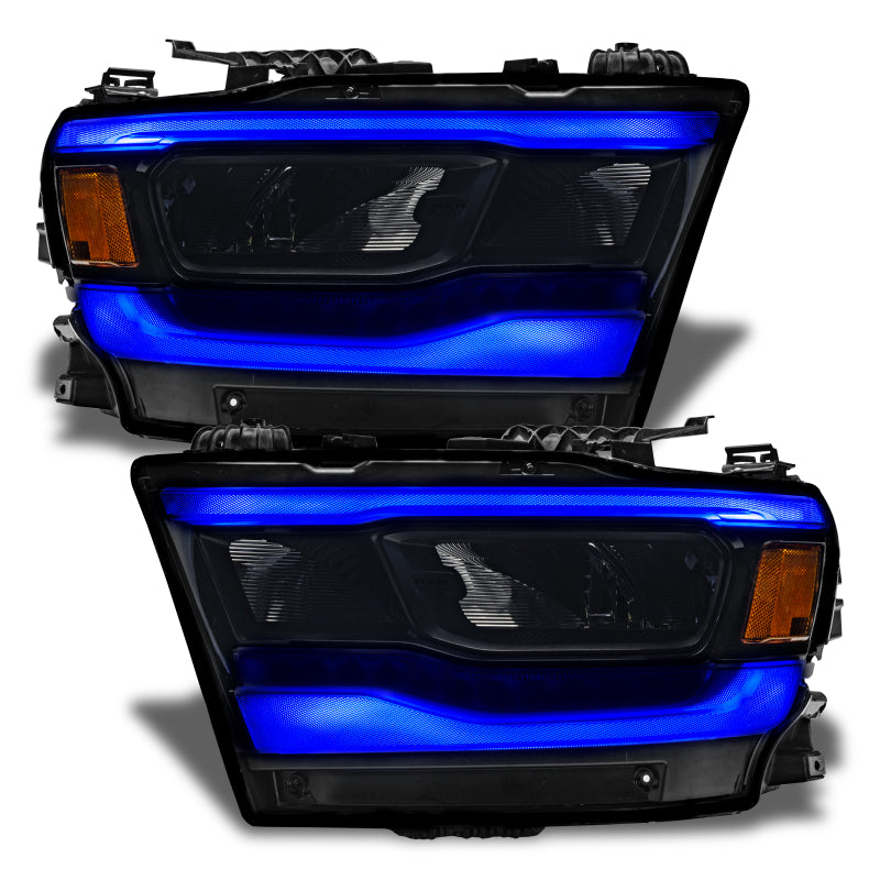 Oracle 19-21 RAM 1500 RGB+W Headlight DRL Kit Reflector LED - w/ BC1 Controller Headlights ORACLE Lighting