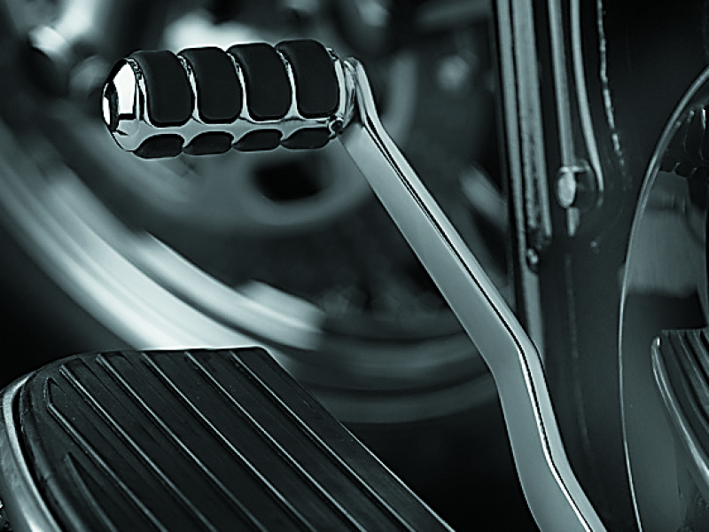 Kuryakyn Round Shifter Peg Cover Chrome Footpegs Kuryakyn