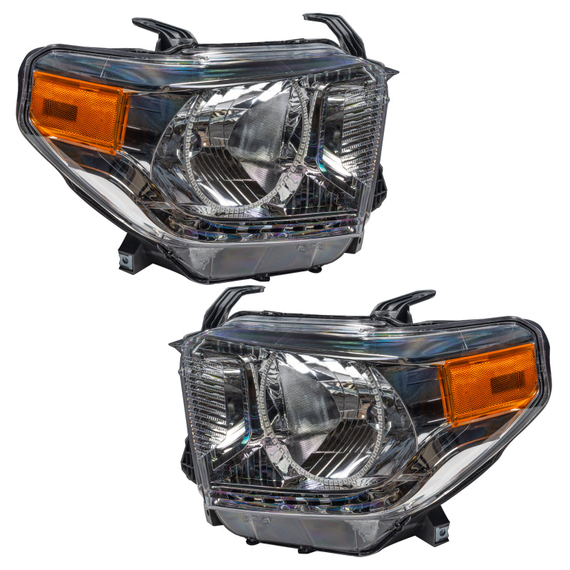 Oracle 14-17 Toyota Tundra SMD HL - Dual Halo Kit - ColorSHIFT w/ BC1 Controller Headlights ORACLE Lighting