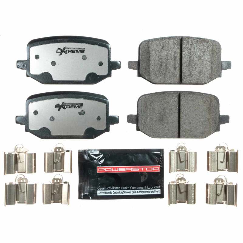 Power Stop 20-21 Ford Explorer Rear Z36 Truck & Tow Brake Pads w/Hardware Brake Pads - Performance PowerStop