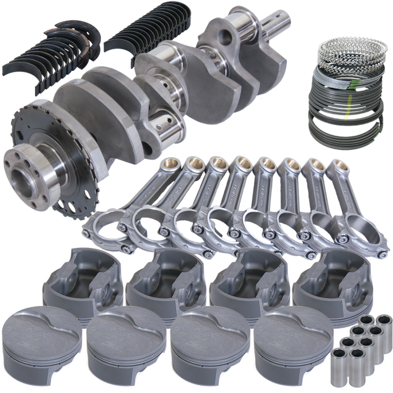 Eagle Chevy LS3 4.000in Crank 24 Tth Reluctor 6.125in I-Beam Rods 4.065in Pistons Rotating Assembly Rotating Assemblies Eagle