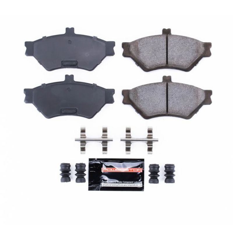 Power Stop 95-97 Ford Crown Victoria Front Z23 Evolution Sport Brake Pads w/Hardware Brake Pads - Performance PowerStop