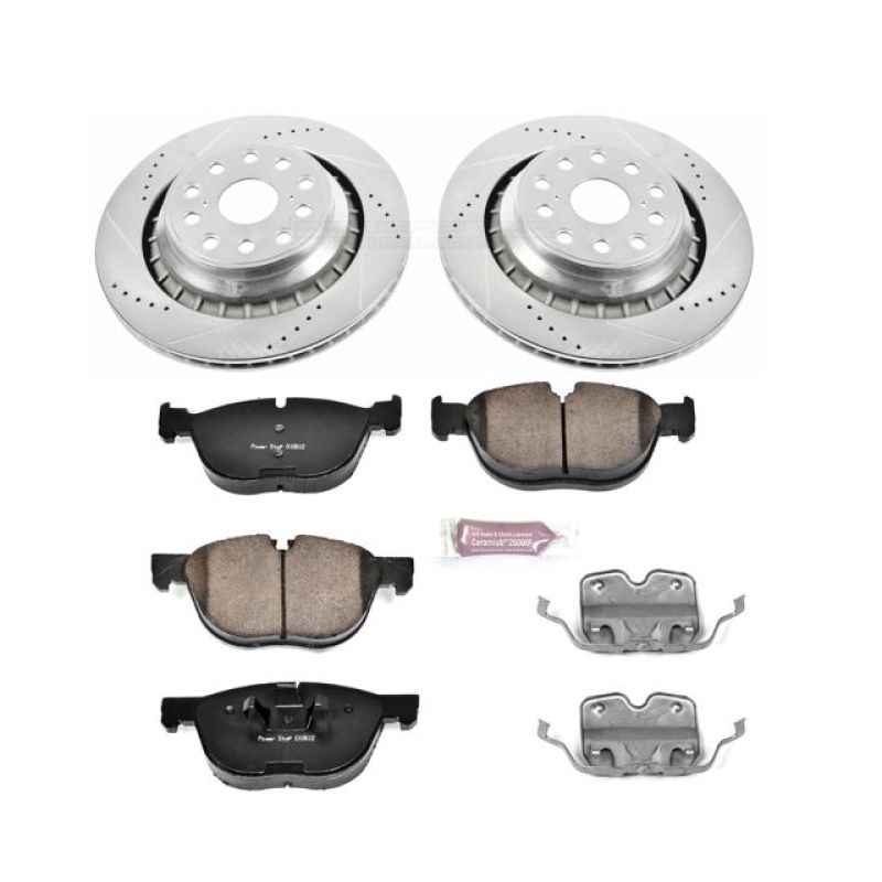 Power Stop 07-10 BMW X5 Front Z23 Evolution Sport Brake Kit Brake Kits - Performance D&S PowerStop