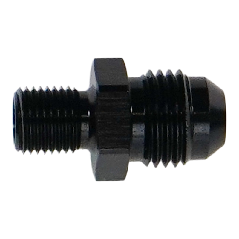 DeatschWerks 6AN Male Flare to M10 X 1.0 Male Metric Fittings DeatschWerks