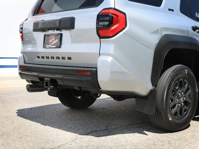 aFe 2025 Toyota 4-Runner 2.5in to 3in SS-304 Cat-Back Exhaust w/ Black Tip Catback aFe