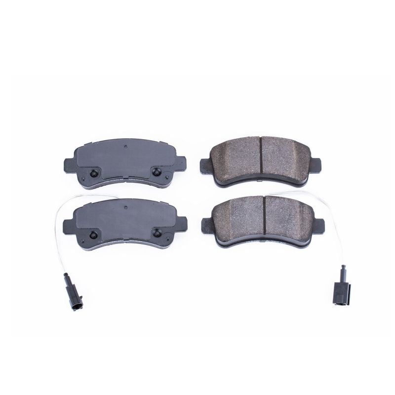 Power Stop 2014 Ram ProMaster 1500 Rear Z16 Evolution Ceramic Brake Pads Brake Pads - OE PowerStop