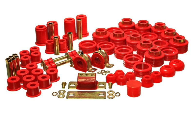 Energy Suspension 95-99 Chevy Tahoe / GMC Denali/Yukon (except XL) 2WD Red Hyper-flex Master Bushing Bushing Kits Energy Suspension