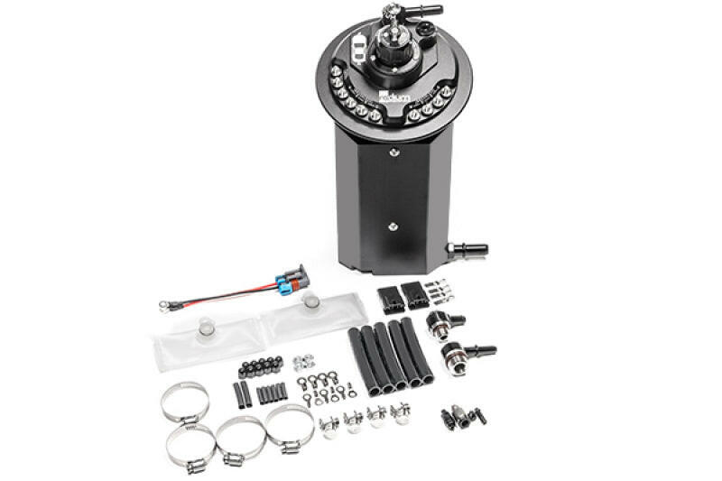 Radium 11-Up Ford Mustang Fuel Hanger - Pumps Not Included Walbro F90000274/285 or DW400 Fuel Pump Hangers Radium Engineering