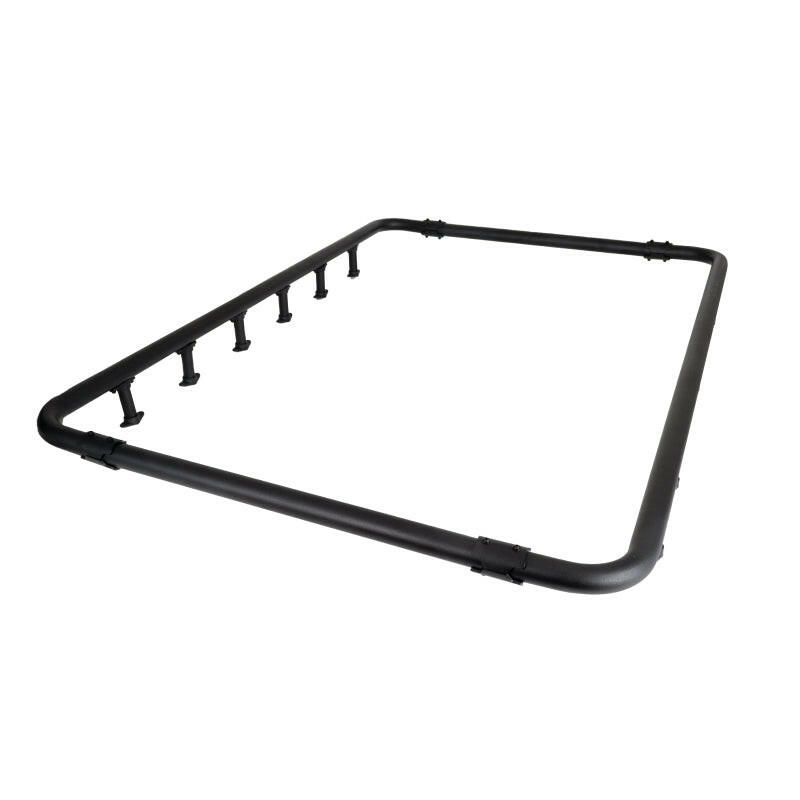 Go Rhino SRM500 Quad Rail Kit (For 75in. Long Rack) - Tex. Blk (Rails ONLY - Req. Platform) Roof Baskets Go Rhino