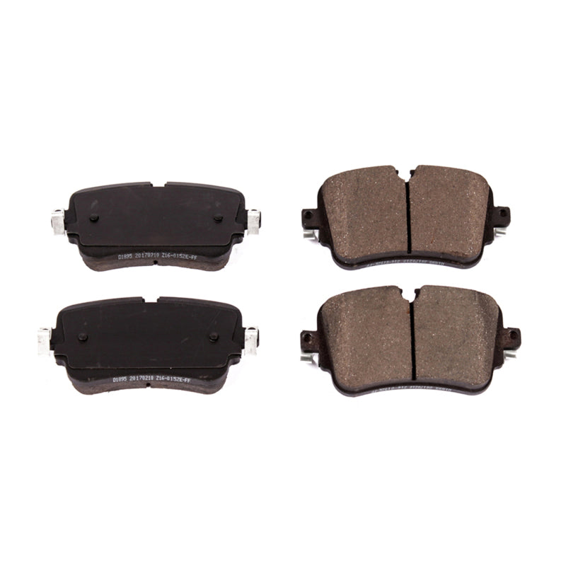 Power Stop 17-19 Audi Q7 Rear Z16 Evolution Ceramic Brake Pads Brake Pads - OE PowerStop