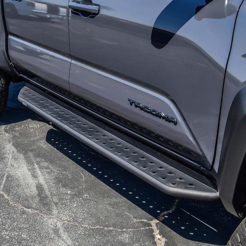 Westin 2024 Toyota Tacoma Double Cab Outlaw Running Boards - Textured Black Running Boards Westin