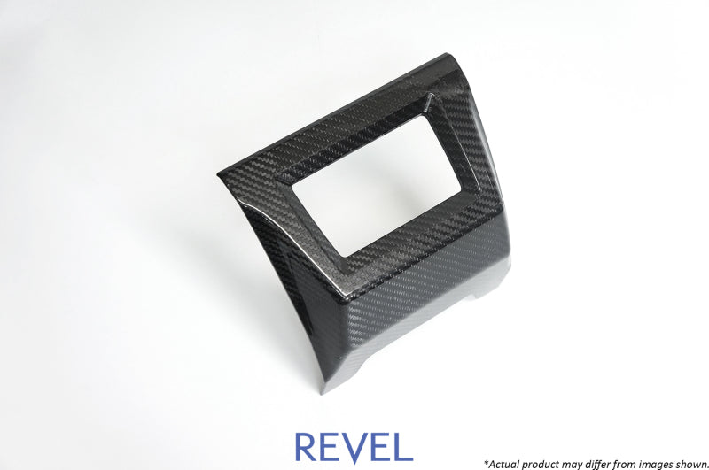 Revel GT Dry Carbon Rear Fog Light Cover 15-18 Subaru WRX/STI - 1 Piece Carbon Accessories Revel