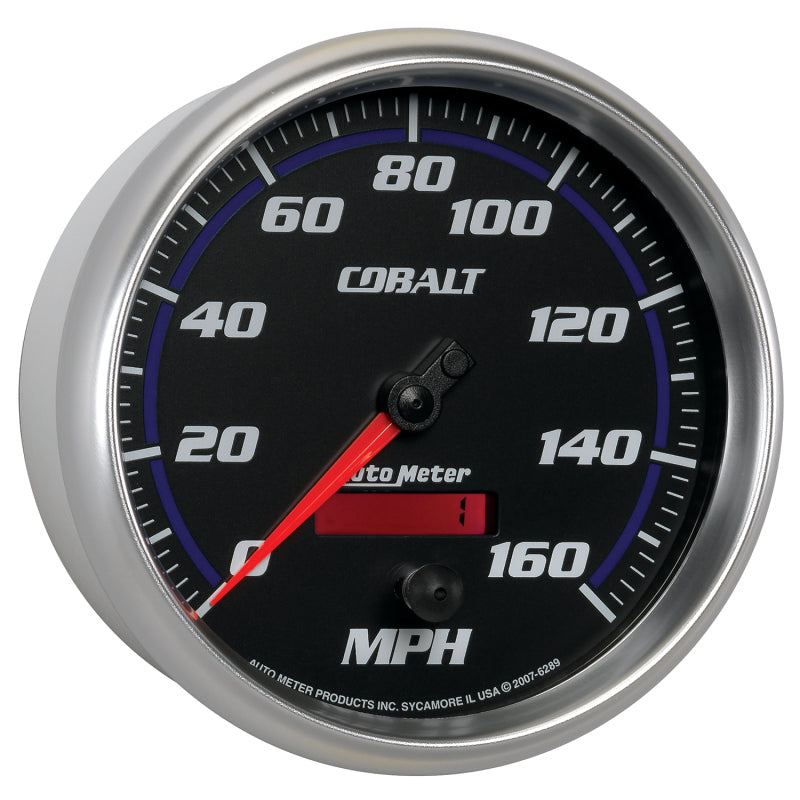 Autometer Cobalt 5in 160mph In-Dash Electronic Programmable Speedometer Gauges AutoMeter