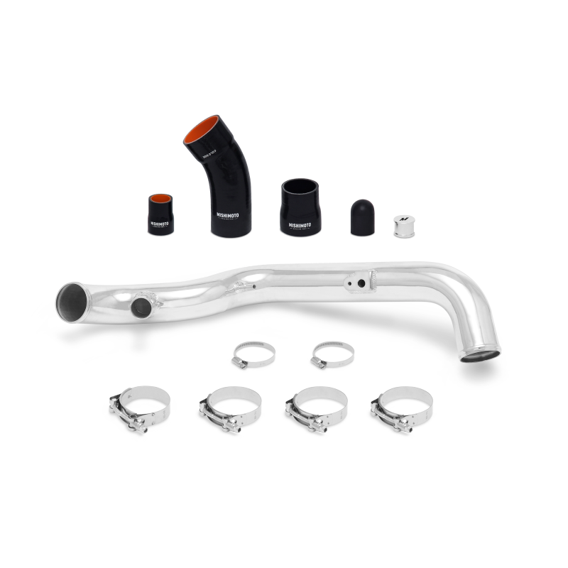 Mishimoto 2014+ Ford Fiesta ST Cold-Side Intercooler Pipe Kit - Polished Intercooler Pipe Kits Mishimoto
