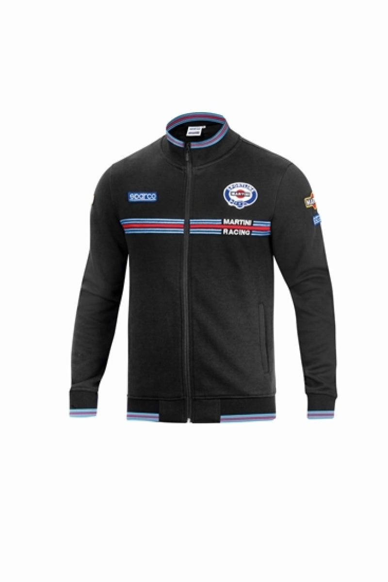 Sparco Full Zip Martini-Racing Large Black Jackets - Textile SPARCO