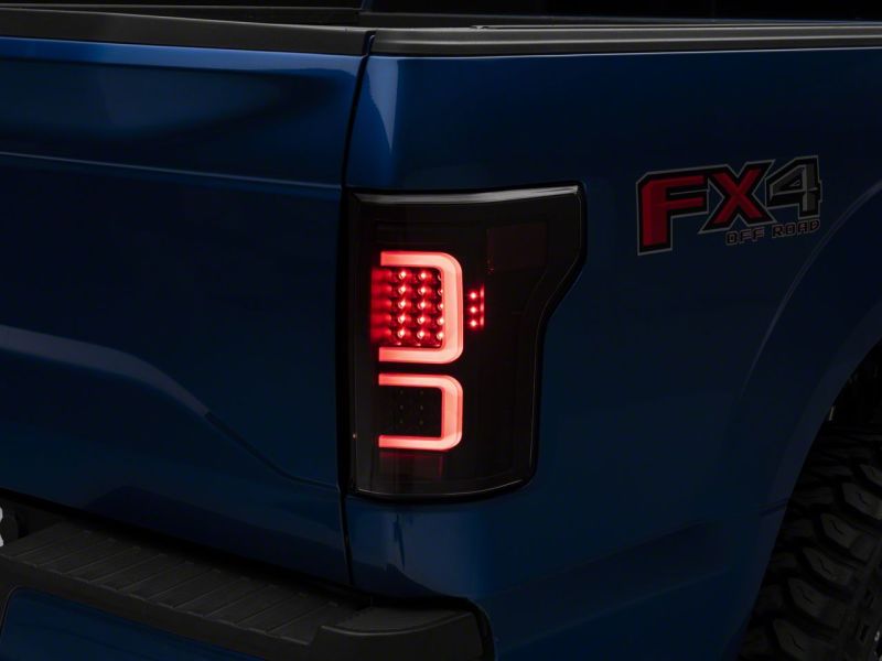 Raxiom 15-17 Ford F-150 G3 LED Tail Lights- Blk Housing (Clear Lens) Tail Lights Raxiom