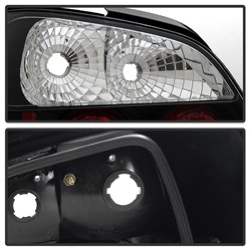 Spyder Subaru Impreza WRX/Sti 02-03 4Dr (Not Fit Wagon)Euro Style Tail Lights Black ALT-YD-SI01-BK Tail Lights SPYDER