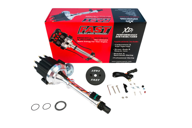 FAST Ignition Distributor SBC/BBC Dual w/ Slip Collar Xdi EZ-Run Distributors FAST