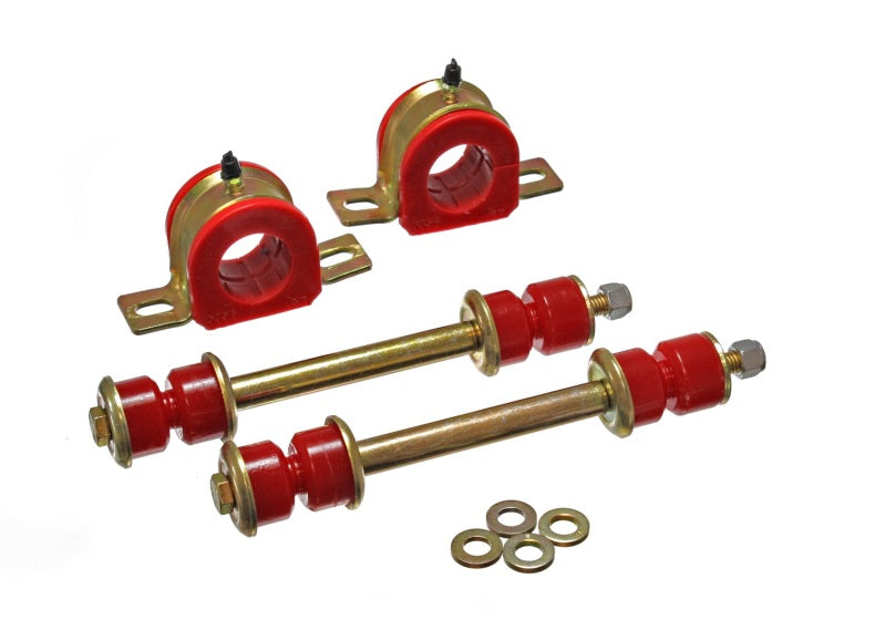 Energy Suspension 01-06 C2500 HD Silverado 2WD Red 36mm Front Sway Bar Bushing Set Bushing Kits Energy Suspension
