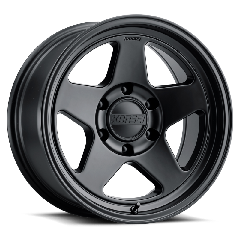 Kansei K12MB Knp 17x8.5in / 5x139.7 BP / -10mm Offset / 106.5mm Bore - Matte Black Wheel Wheels - Forged Kansei