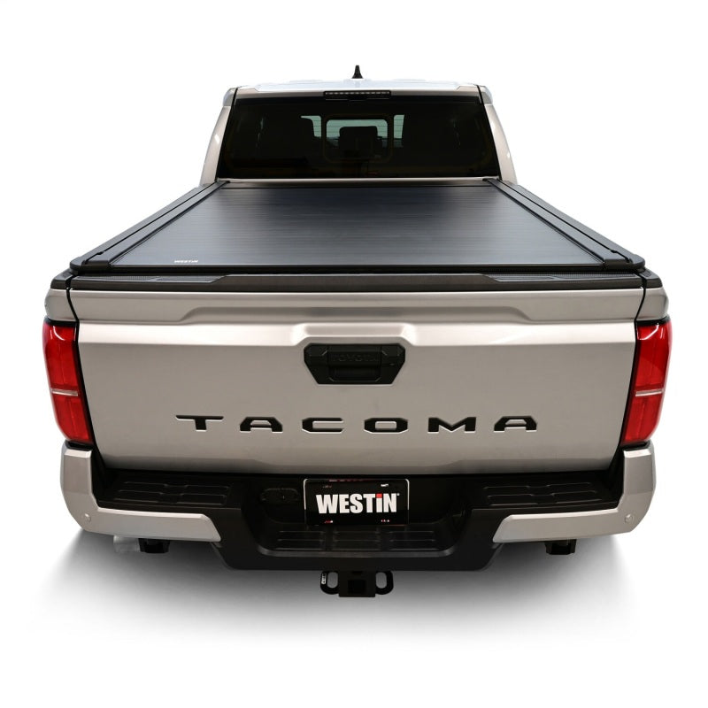 Westin 24-26 Toyota Tacoma 5ft. Bed Electric Retractable Tonneau Cover - Black Tonneau Covers - Retractable Westin