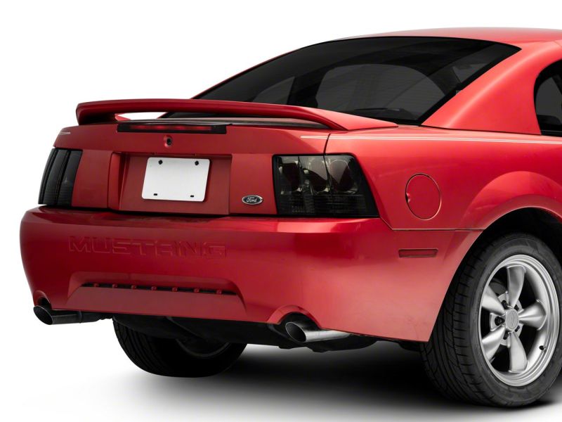 Raxiom 99-04 Ford Mustang Axial Series Altezza Style Tail Lights- Blk Housing (Smoked Lens) Tail Lights Raxiom
