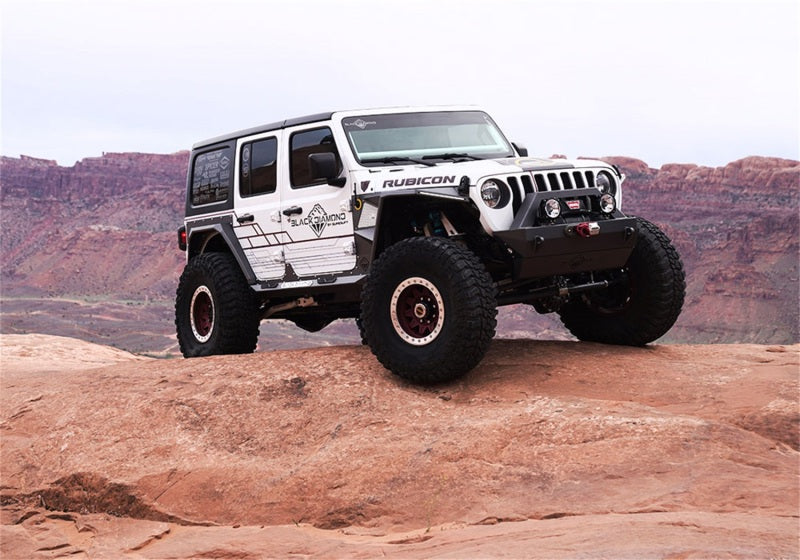 Superlift 18-23 Jeep Wrangler Unlimited 4in JLU Long Arm Kit - Shadow Shocks Lift Kits Superlift