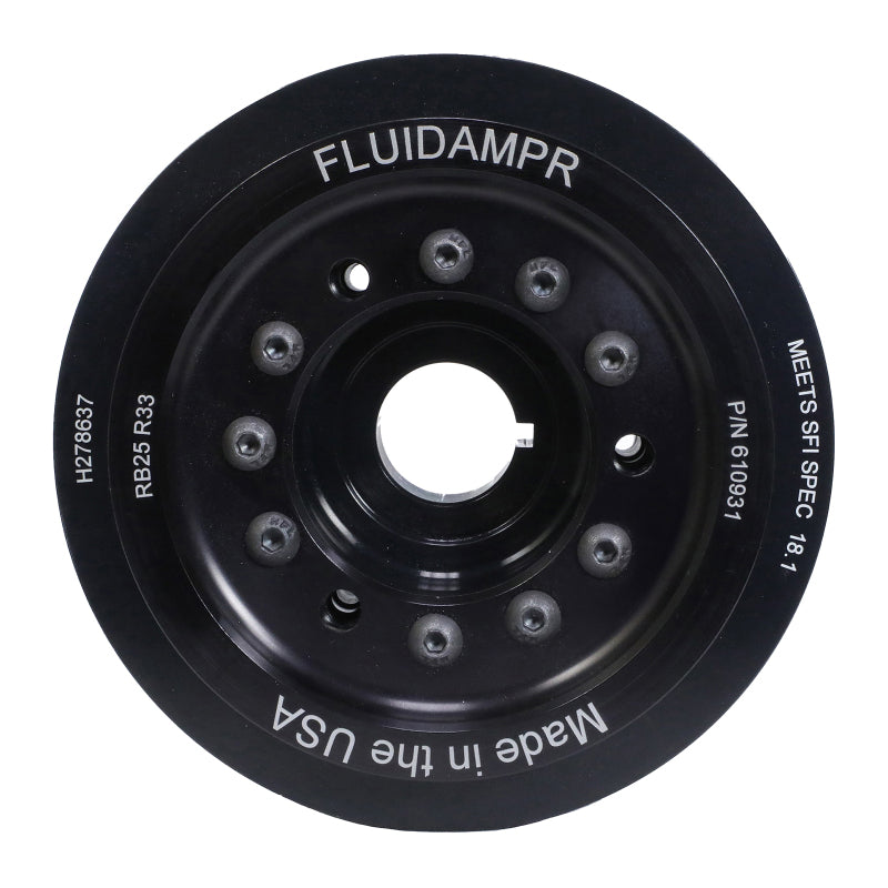 Fluidampr 94-99 Nissan Skyline R33 RB25DET (Non NEO) Steel Internally Balanced Damper Crankshaft Dampers Fluidampr