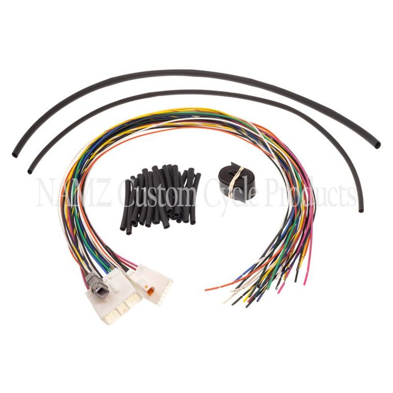 NAMZ 09-15 Victory Touring Models (w/Audio + Cruise Control) Handlebar Control Xtensions 24in. Wiring Harnesses NAMZ