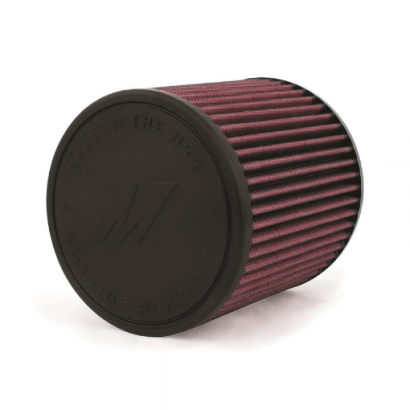Mishimoto Performance Air Filter - 3.5in Inlet / 6in Length Air Filters - Universal Fit Mishimoto