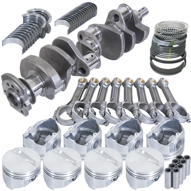 Eagle SBC 383 Internal Rotating Assembly 2 Piece Rear Seal w/ .030in Over Bore Rotating Assemblies Eagle