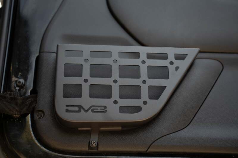 DV8 Offroad 2011-2018 Jeep Wrangler JK Slim Front Door Molle Pockets Exterior Trim DV8 Offroad
