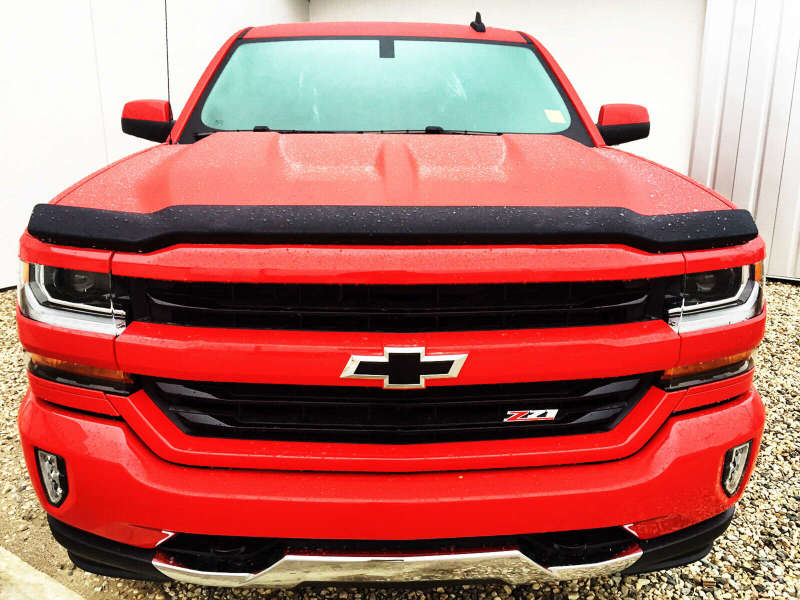 EGR 16+ Chev Silverado LD Superguard Hood Shield - Matte Body Side Moldings EGR