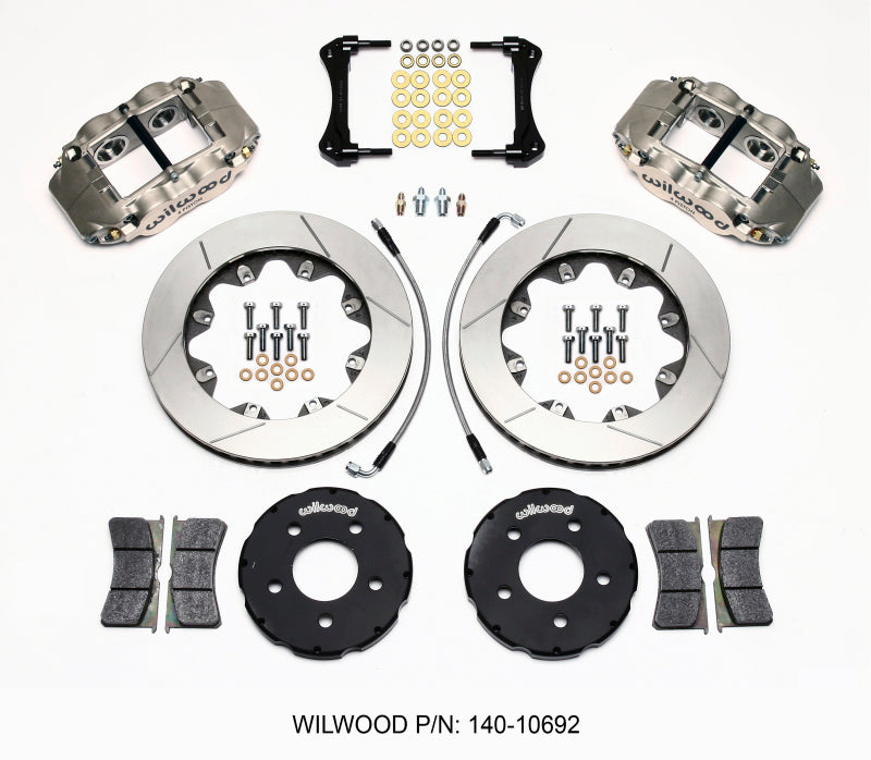 Wilwood Forged Superlite 4R ST BB Front Kit Road Race 94-04 Mustang Big Brake Kits Wilwood