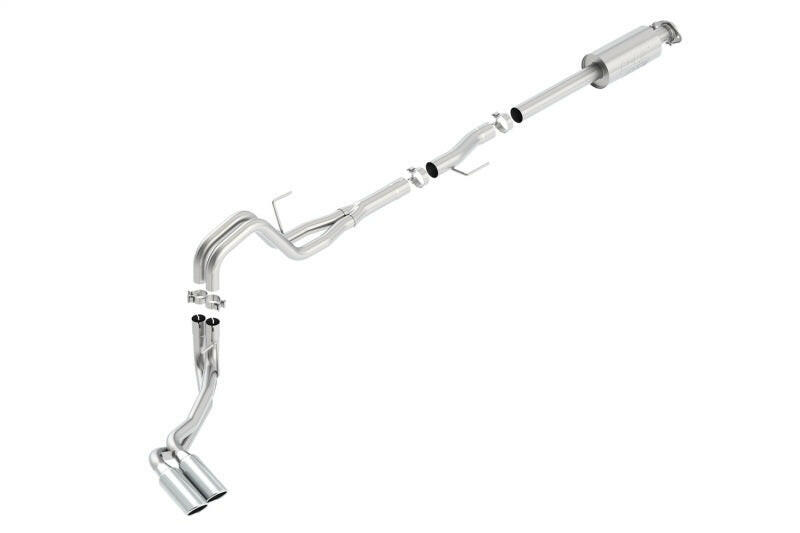 Borla 15-16 Ford F-150 3.5L EcoBoost Ext. Cab Std. Bed Catback Exhaust ATAK Truck Side Exit Catback Borla