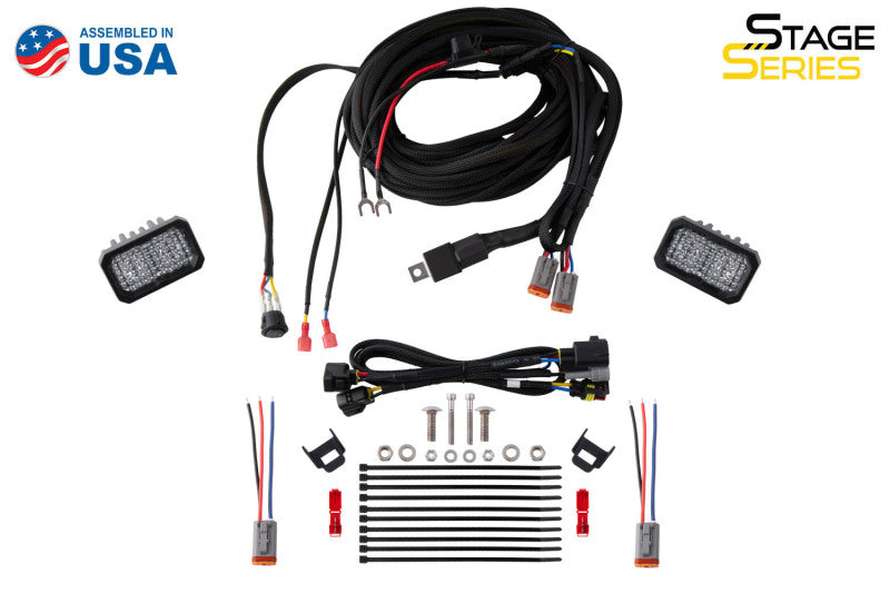 Diode Dynamics 16-21 Toyota Tacoma C2 Pro Stage Series Reverse Light Kit Light Accessories and Wiring Diode Dynamics