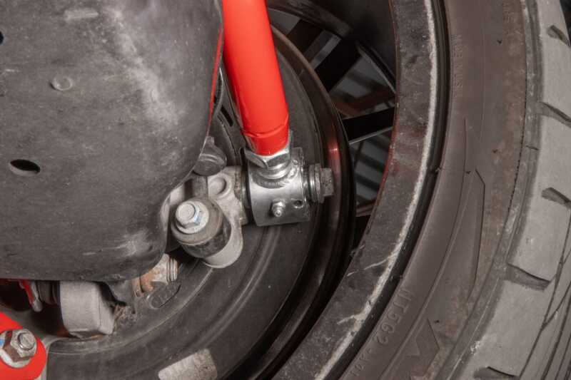 UMI 16-24 Chevrolet Camaro Alignment Toe Arm - Red Suspension Arms & Components UMI Performance