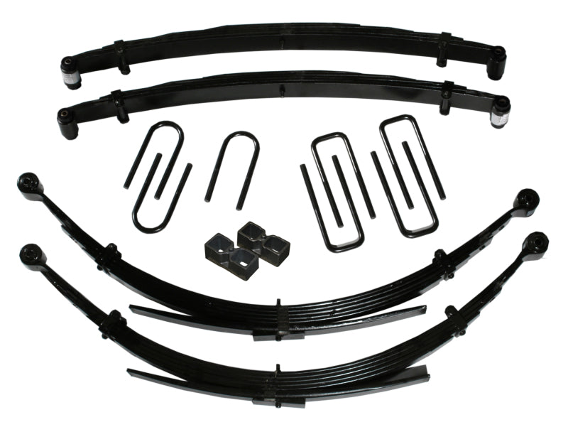 Skyjacker 4" CUMMINS DIESEL SYS W/6"R Leaf Springs & Accessories Skyjacker