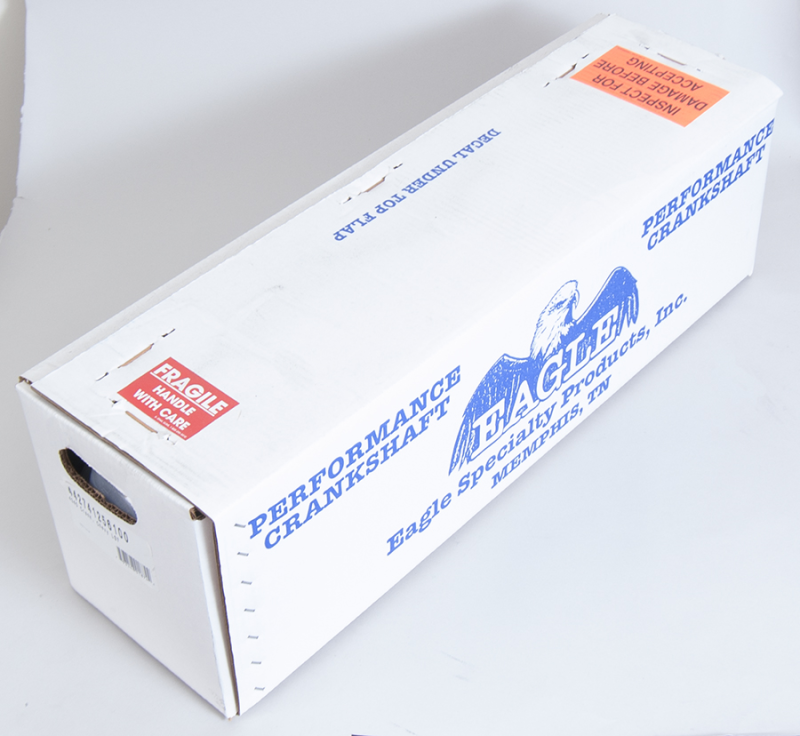 Eagle Chevrolet LS Forged 4340 Steel Crank Long Snout 4.125 in Stroke - 58 Tooth Reluctor Crankshafts Eagle