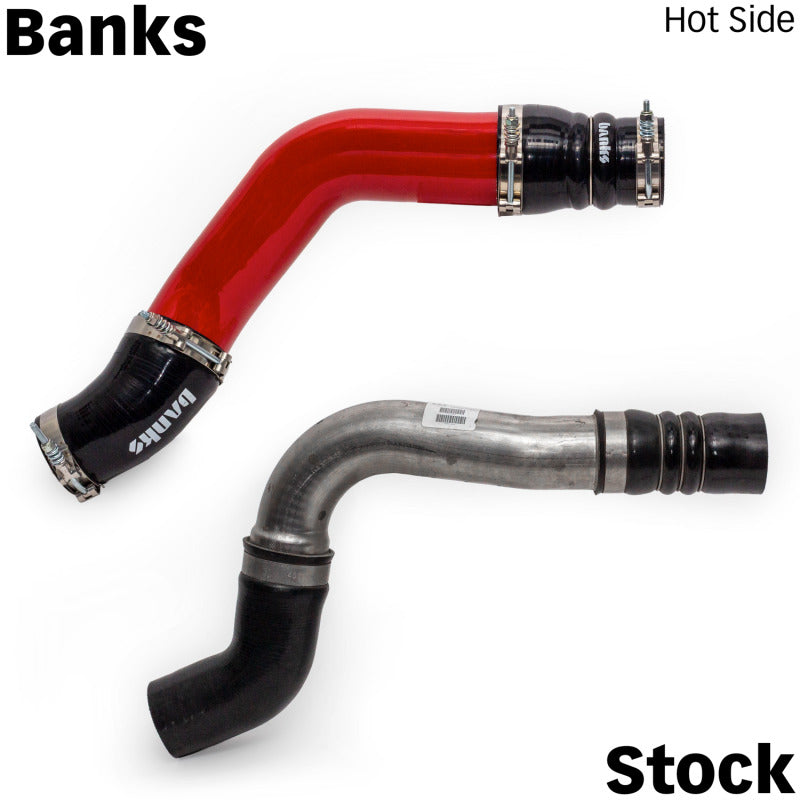 Banks Power 19-21 Ram 2500/3500 6.7L Cummins Boost Tube Upgrade Kit - Red Intercooler Ducting Banks Power