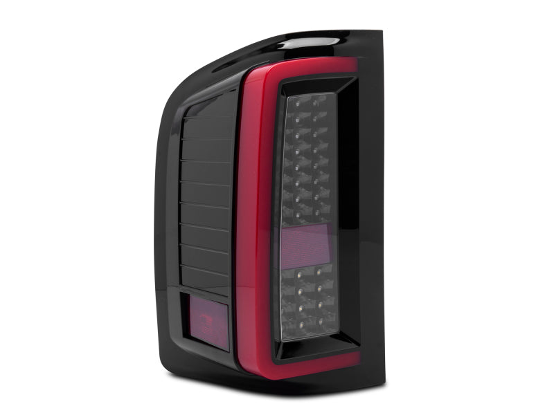 Raxiom 07-13 Chevy Silverado 1500 G2 LED Tail Lights- Black Housing (Clear Lens) Tail Lights Raxiom