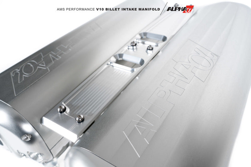 AMS Performance V10 Audi R8 / Lamborghini Huracan / Performante Billet Intake Manifold - CLR Anodize Intake Manifolds AMS