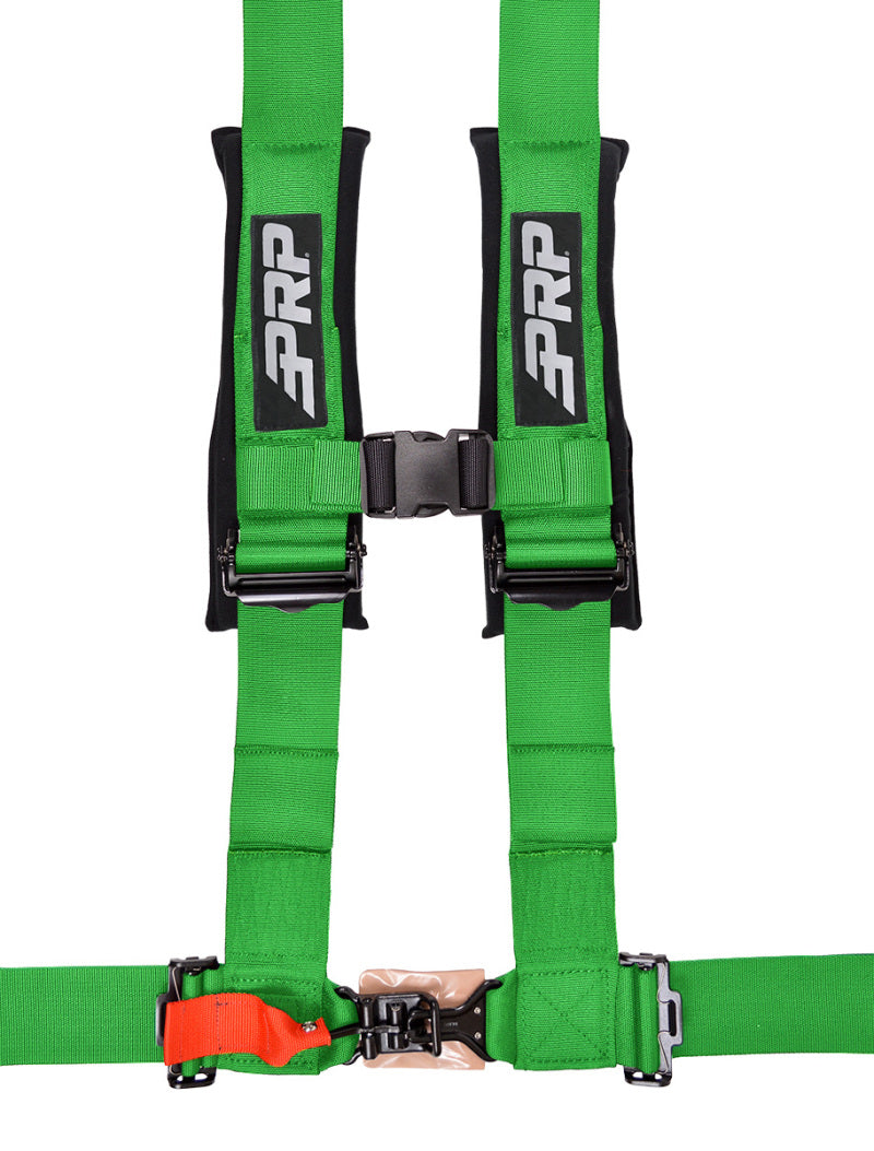 PRP 4.3 Harness- Green Seat Belts & Harnesses PRP Seats