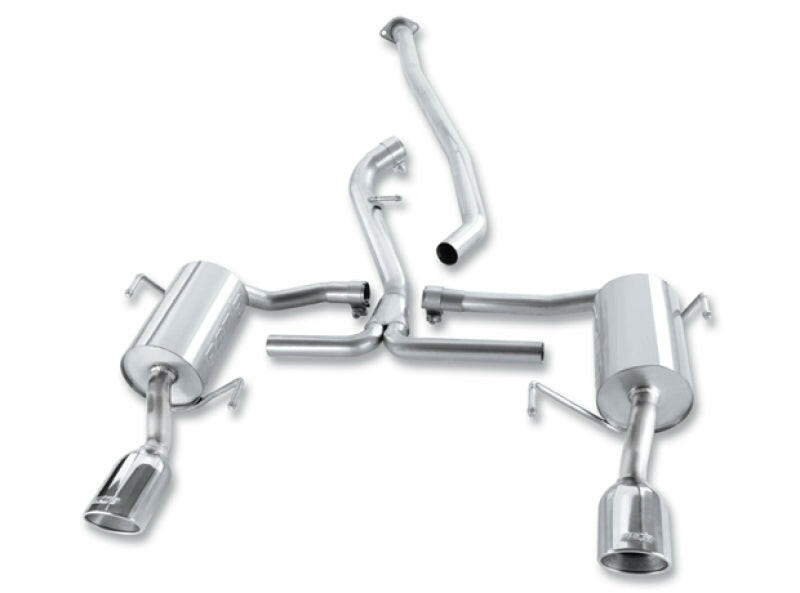Borla 08-10 Subaru Impreza 2.5i Sedan 4DR SS Catback Exhaust Catback Borla