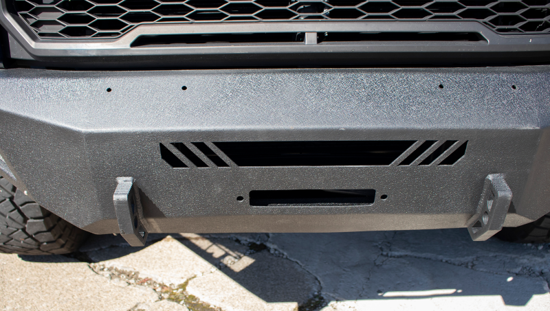Fishbone Offroad 15-17 Ford F150 Front Bumper - Black Bumpers - Steel Fishbone Offroad