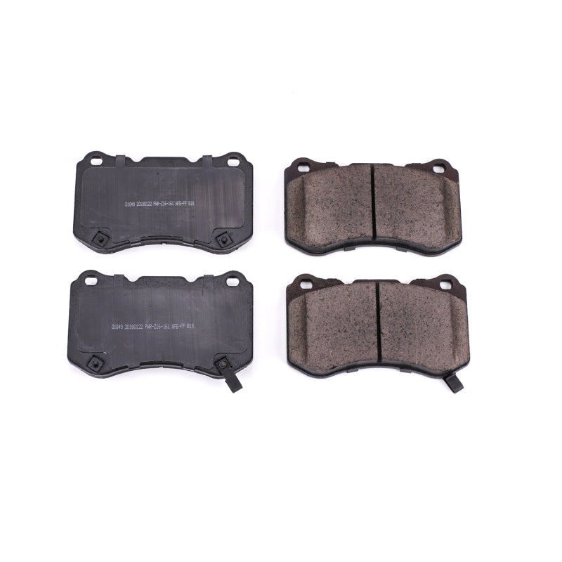 Power Stop 04-08 Acura TL Front Z16 Evolution Ceramic Brake Pads Brake Pads - OE PowerStop