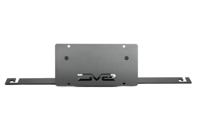 DV8 Offroad 2021 Ford Bronco Capable Bumper Slanted Front License Plate Mount Uncategorized DV8 Offroad