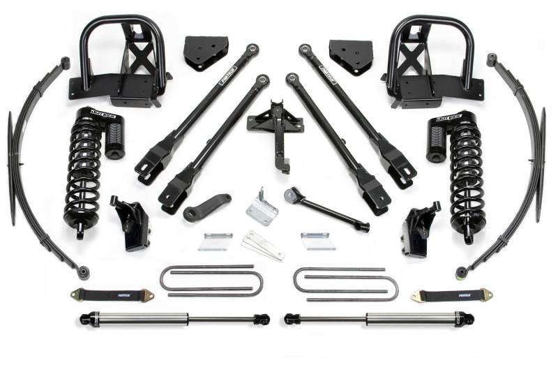 Fabtech 11-16 Ford F250/350 4WD 8in 4Link Sys w/Dlss 4.0 C/O& Rr Lf Sprngs & Rr Dlss Lift Kits Fabtech