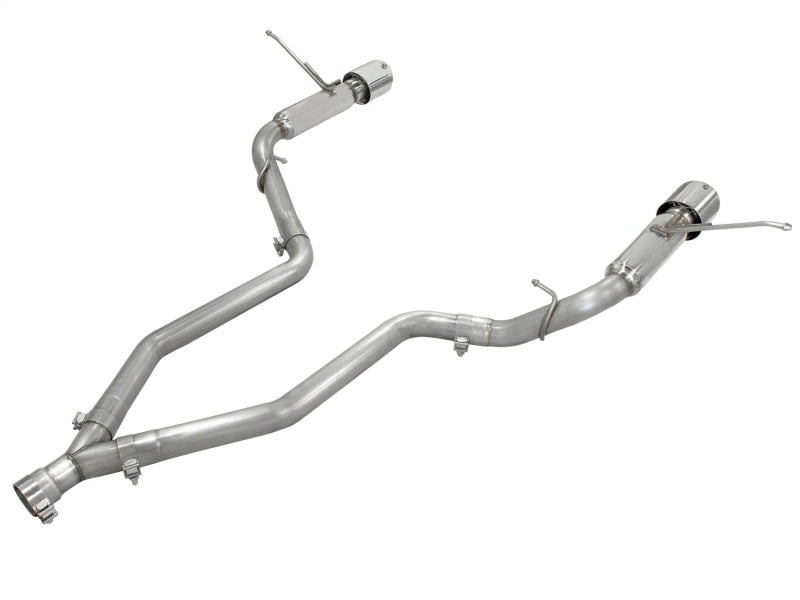 aFe MACHForce XP 14+ Jeep Grand Cherokee V6 3.0L (td) 2.5in DPF-Back 409SS Exhaust w/Resonators DPF Back aFe